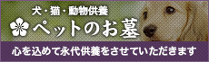 ペットのお墓 心を込めて永代供養をさせていただきます　詳しくはこちら